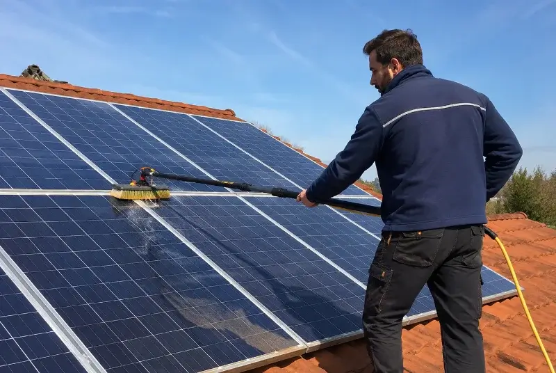 Nettoyage et entretien de panneaux solaires à Graveson